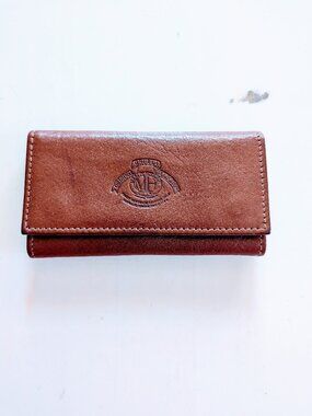 VTG Ghurka Original Collection Trifold Jewelry Travel Pouch Marley Hodgson Brass